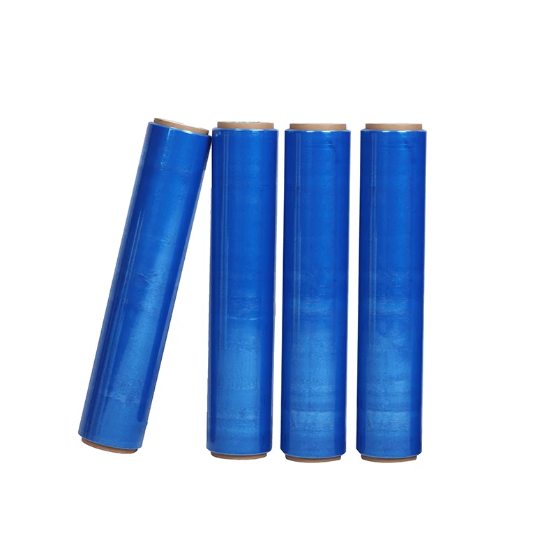 PE blue max protective plastic film stretch film  for packing
