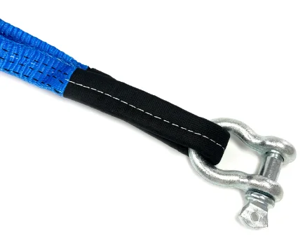 Heavy Duty 50mm Towing Belt Polyester Racing Car Custom Tow Strap with Hook Shackle Kit