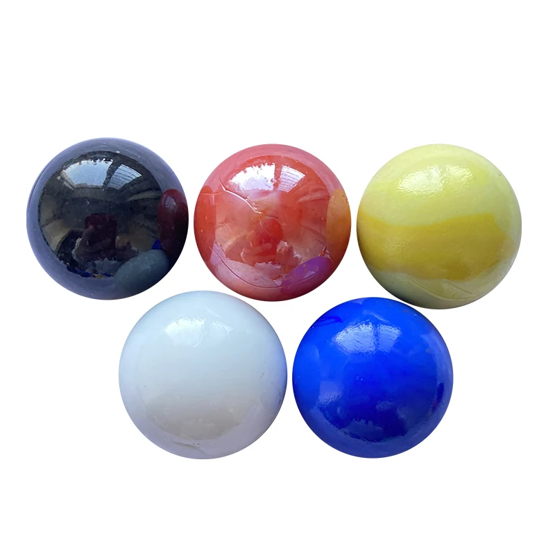16mm & 25mm Kids Toy Glass Marbles - Fun Ball Set for Playtime