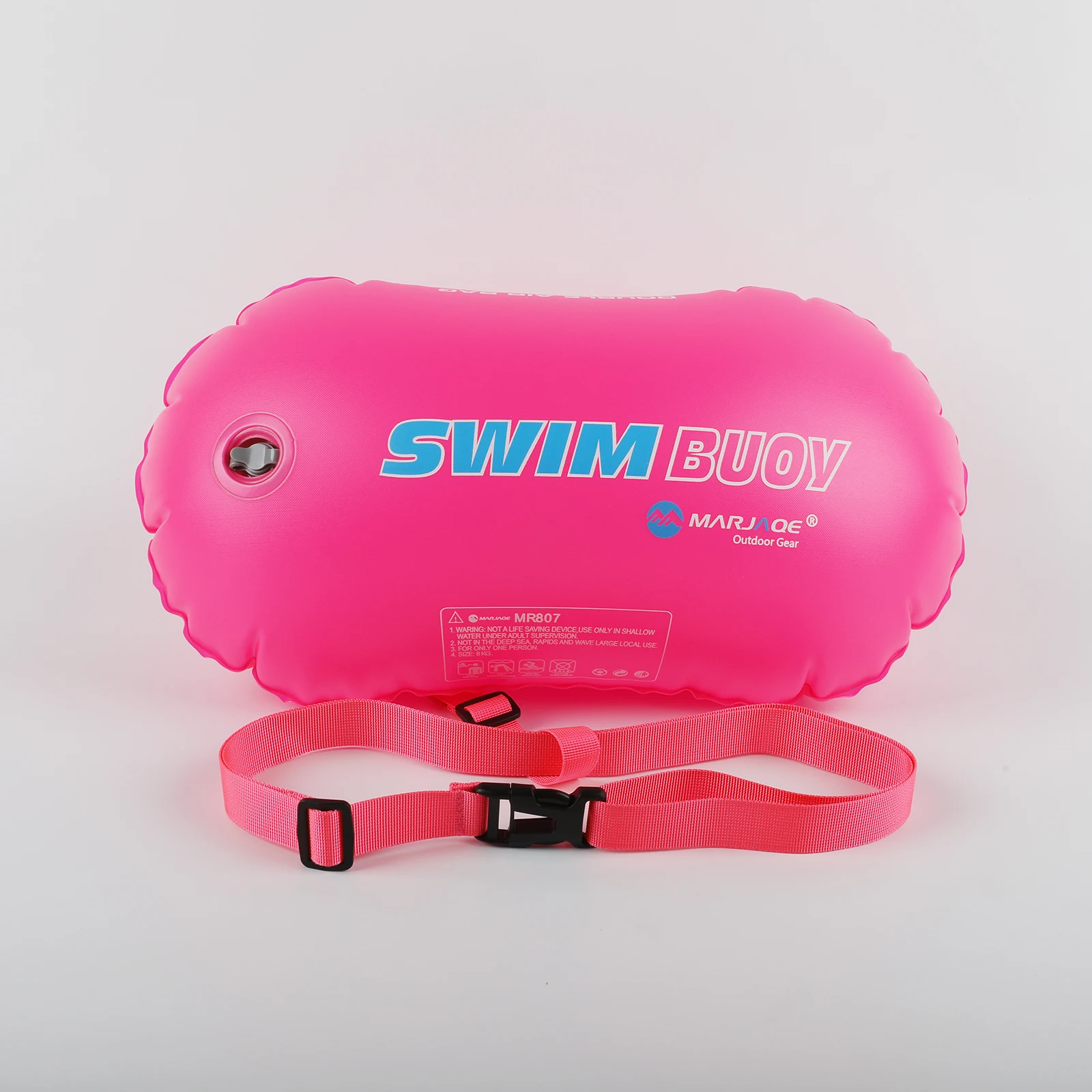 Waterproof Air Lifting Bags Inflatable Buoy Bag for Swim Safety & Diving Flotation Ball for Outdoor Sports Lifesaving Swim Buoy