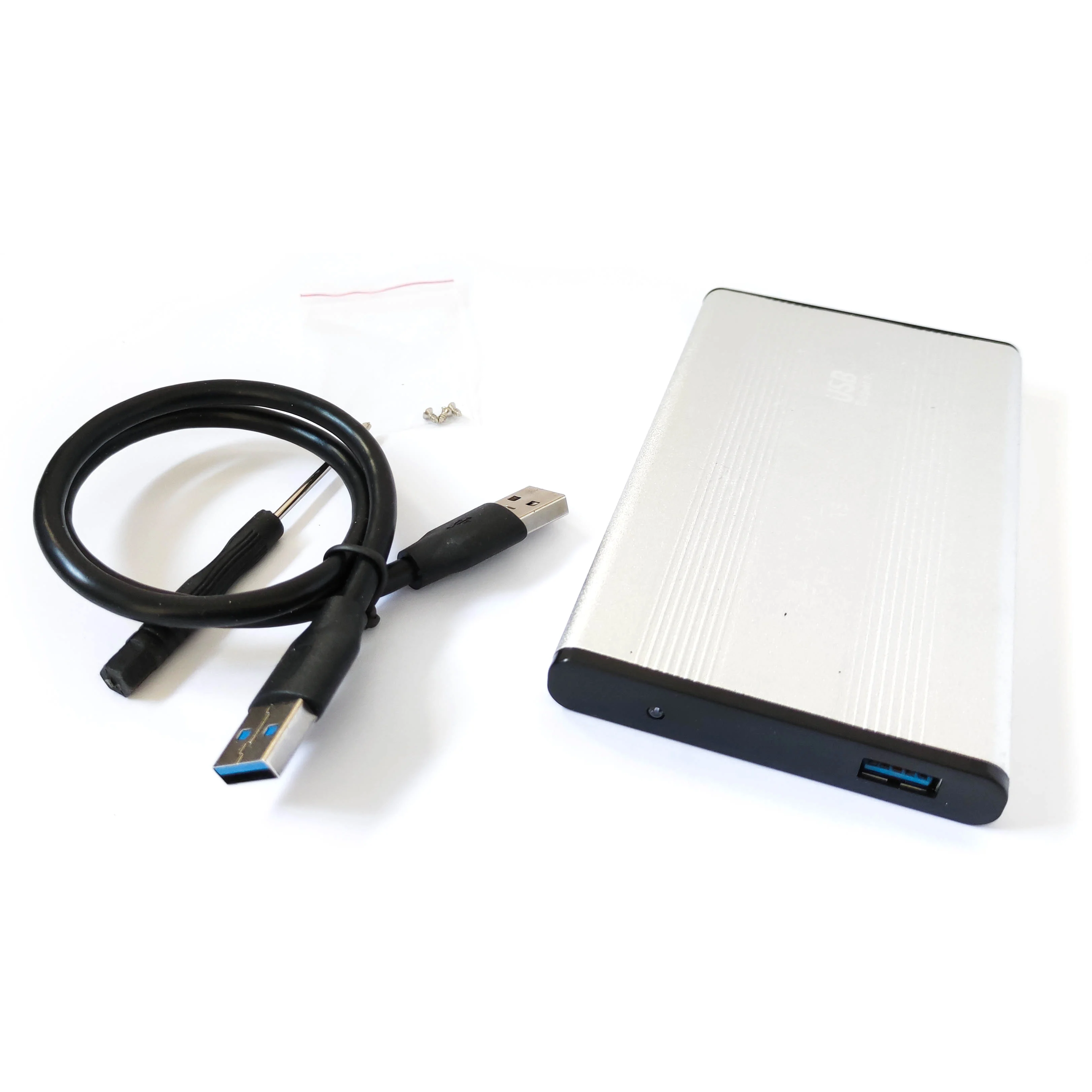 2.5-Inch SATA to USB 3.0 Tool-Free External Hard Drive Enclosure  Optimized for SSD, Support UASP SATA III