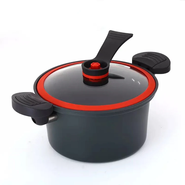 Newly upgraded Korean-style micro-pressure soup pot universal multi-function pressure cooker