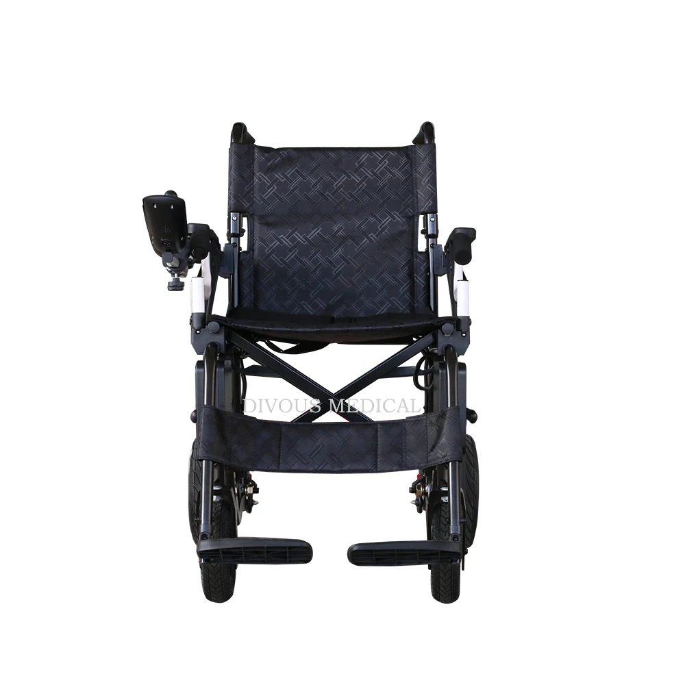 Portable and Lightweight Electric Wheelchairs High Quality Handicapped Wheelchairs