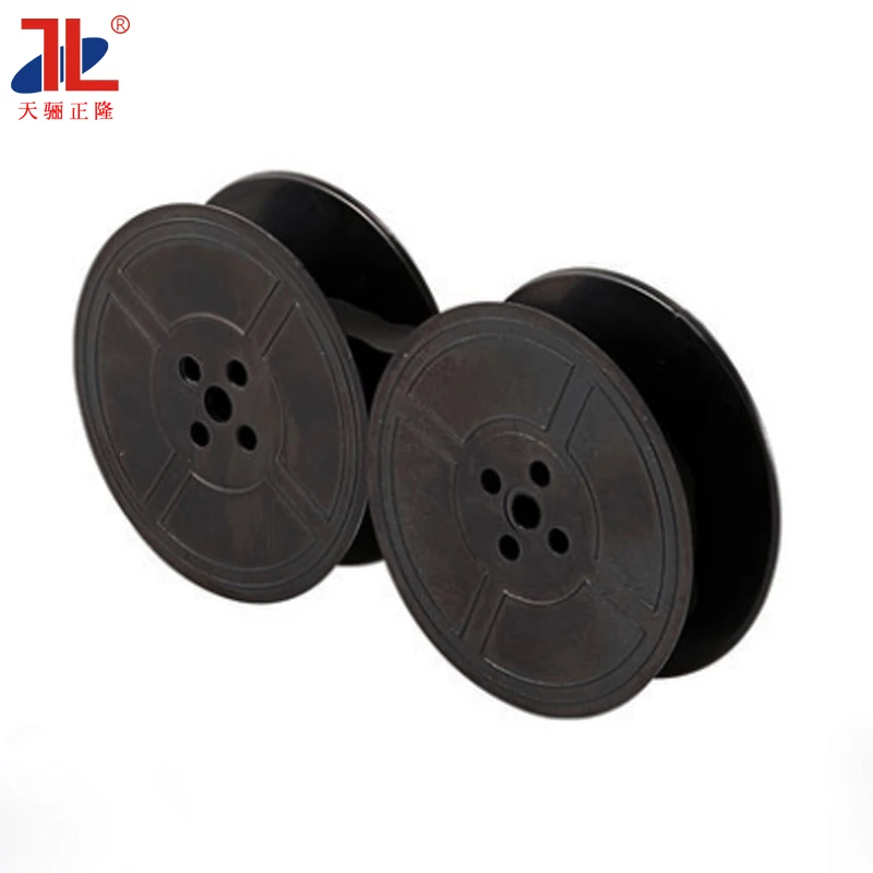 Двойная катушка лента для пишущей машинки красная и черная Совместимость с таймером Amano 9000 9200 9400 встраиваемый ленточный картридж