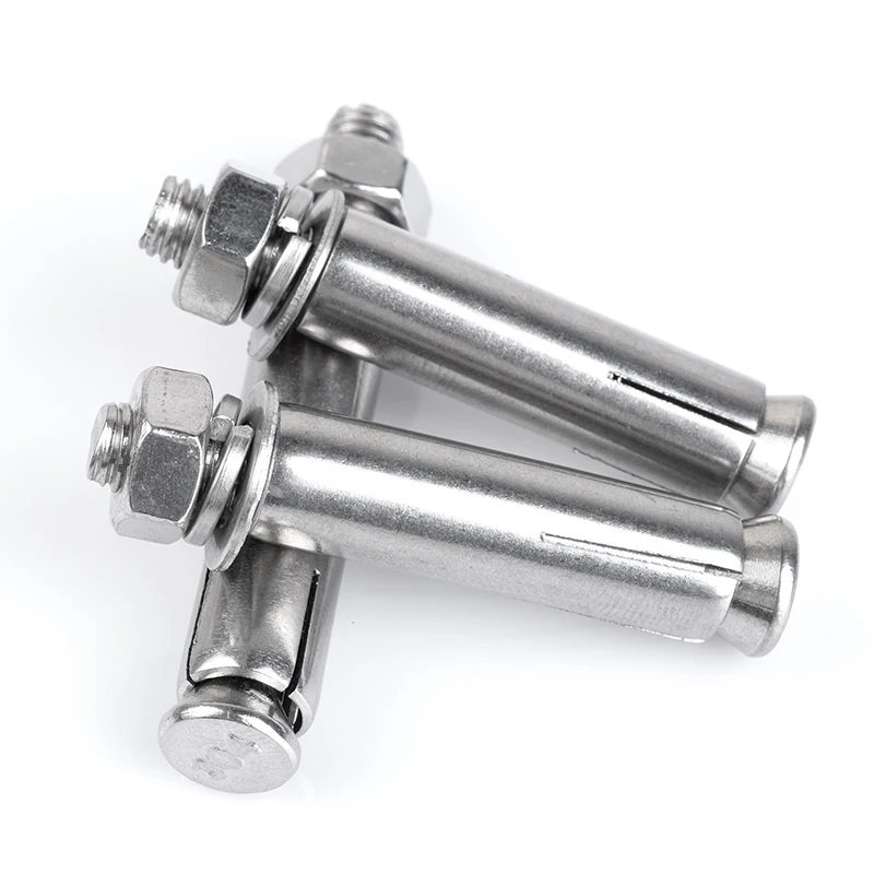 HSL High-Temperature Resistant Alloy Anchor Bolt 316ti 254smo S31254 JIS Standard 14mm/15mm Length Plain Stainless Steel Screw