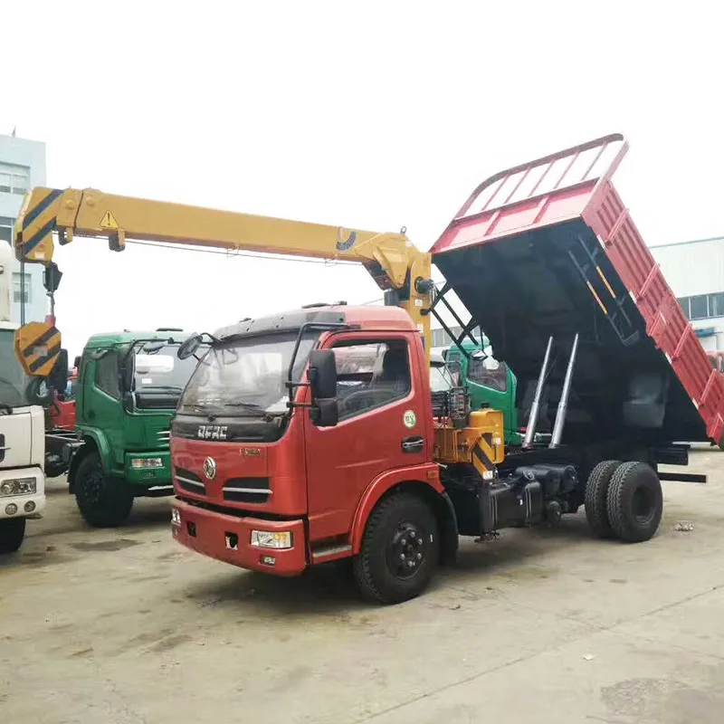 3 Ton Straight Arm Truck Mounted Crane Small Mobile Cranes