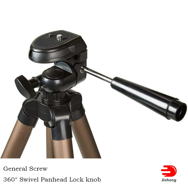 16.5 - 50 Inches Aluminum Lightweight 3130 Adjustable Foldable tripod tube locking camara web con tripode for YouTube Facebook L