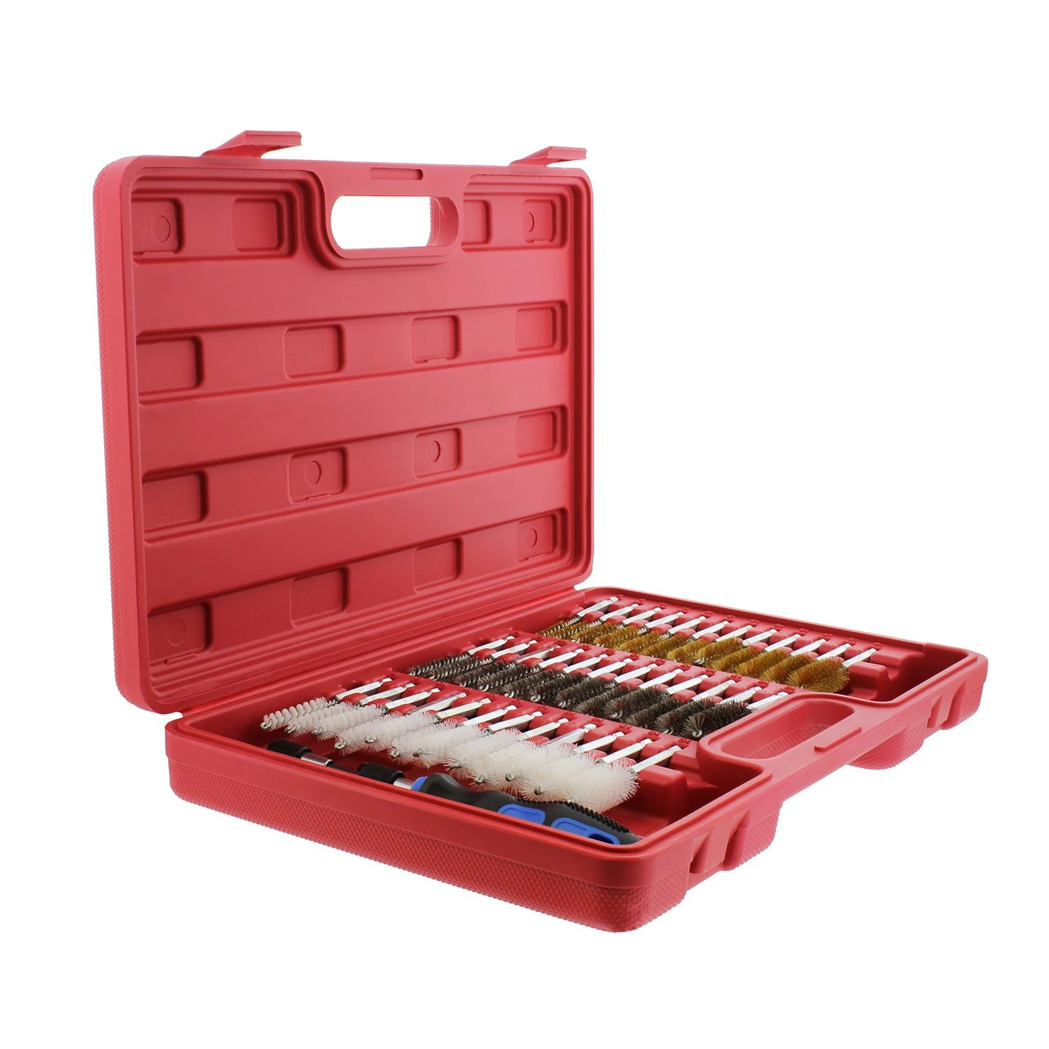 Nylon Stainless Steel Wire Tube Cleaning Brush Set 38pcs DIY Industrial Engine Clean Wire Customizable OEM Brass Wire Brush