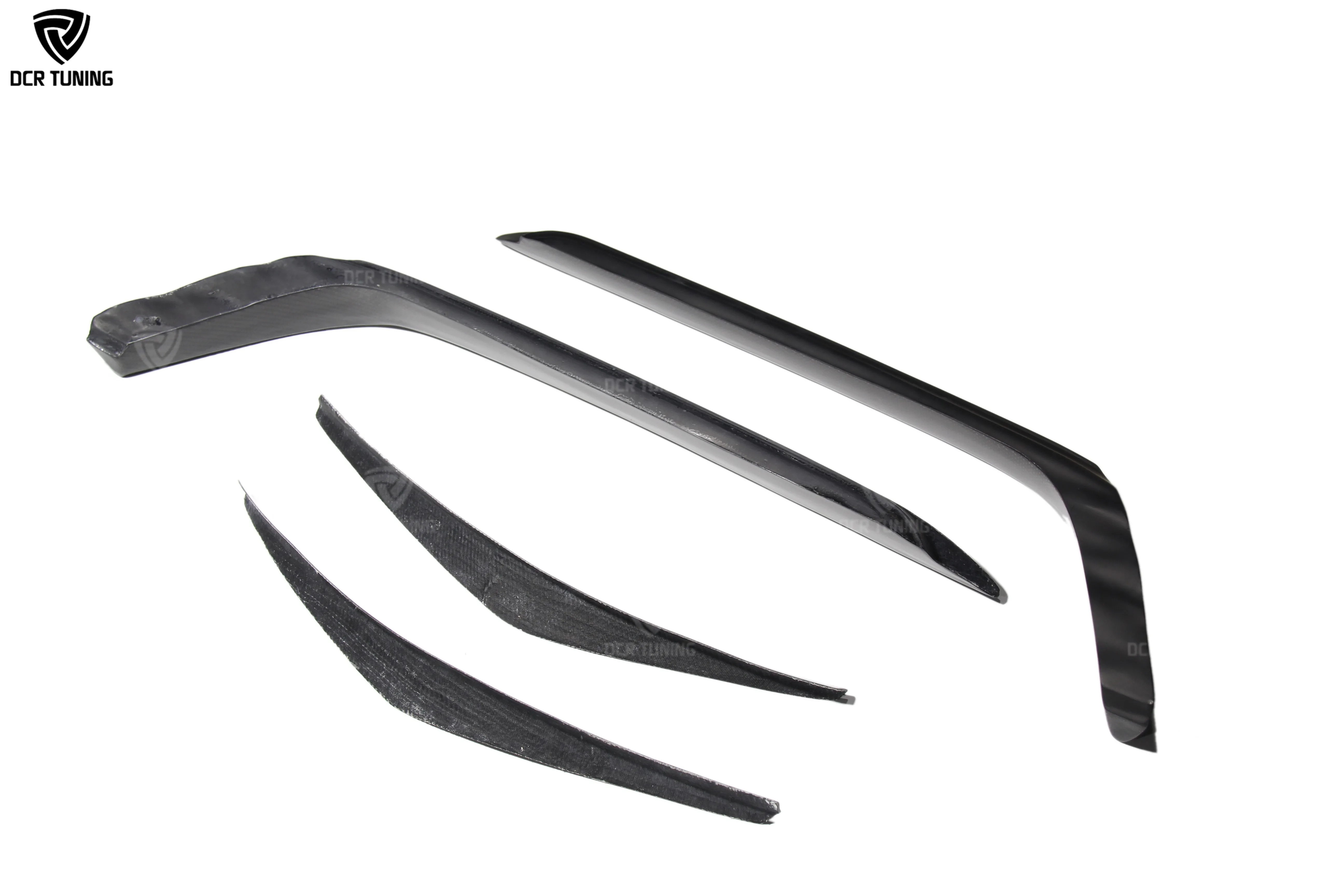 Сплиттер из углеродного волокна для Alfa Romeo Giulia, передний бампер Canard Trims 2015 2016 2017 2018, запчасти из углеродного волокна