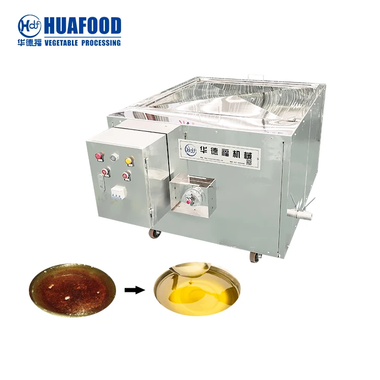 Stainless Steel Deep Fryer Cook Oil Filter Vacuum Mustard Olive Vegetable Oil Filter Machine