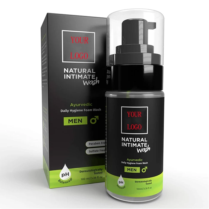 2022 New Product Private Label Custom Natural Ph Balance  Daily Hygiene Intimate Wash for Men