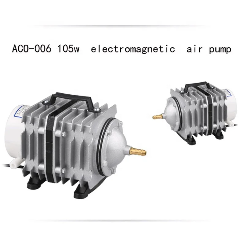 Aluminium Alloy 105w Air Pump ACO-005 For CNC Laser Engraving Machine