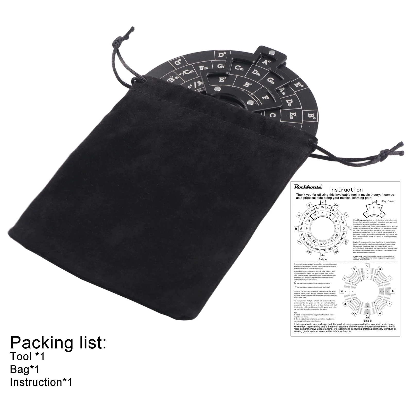 Music theory learning tools chord level tables guitar fifth degree circle staff circle of fifths tool wheel