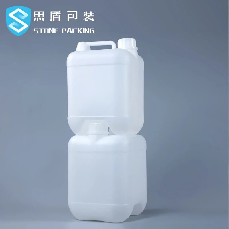 High quality and low price HDPE 8L square 20 litre plastic wate drum