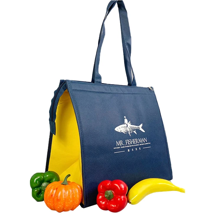 Сумка-холодильник для ланча с индивидуальным логотипом, многоразовая портативная изолированная сумка-холодильник для ланча