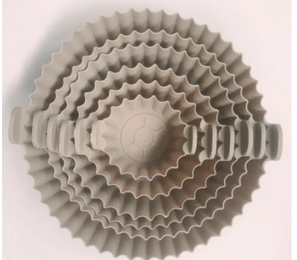 Hot models FDA Food Grade Silicone Air Fryer Accessories Oven Liner Pan Silicone Baking Pan Baking Pan
