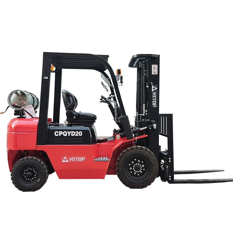 Forklift Lpg 3T 2.5Ton Gas Fork Lifter with Tank 1.5T 2Ton 3 Ton 3.5 Ton Loader Petrol Forklift for Sale