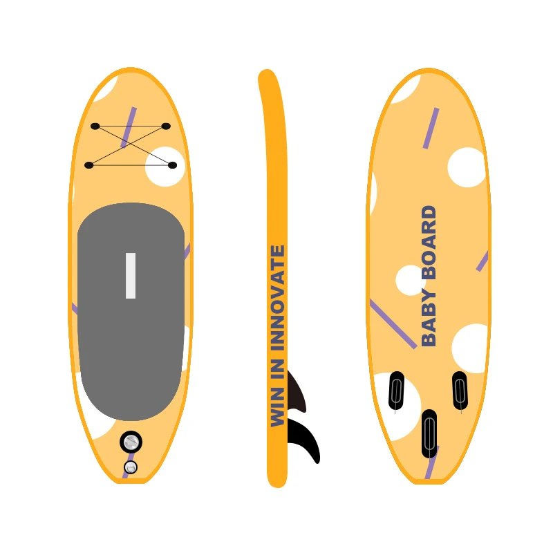 WINNOVATE848 Drop Shipping drop stitch kayak bodyboard for kids surfboard leash paddleboard for sale