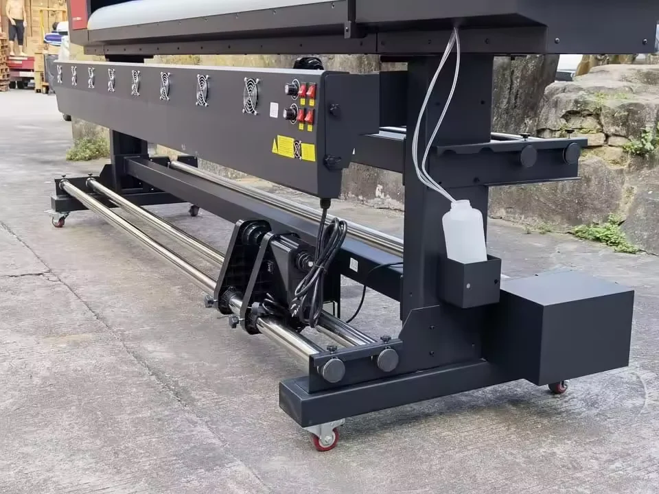 New style high Speed Large Format Eco Solvent printer XP600/I1600/I3200 single/double head Digital Inkjet printer