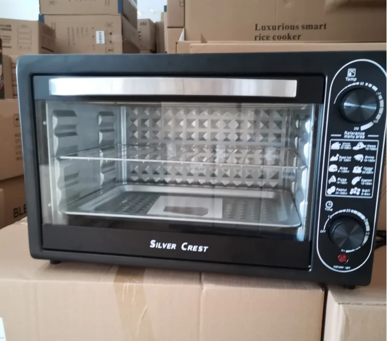 48L Kitchen Equipment Table Top Cake Oven Microwave Portable Pizza Oven With Grill