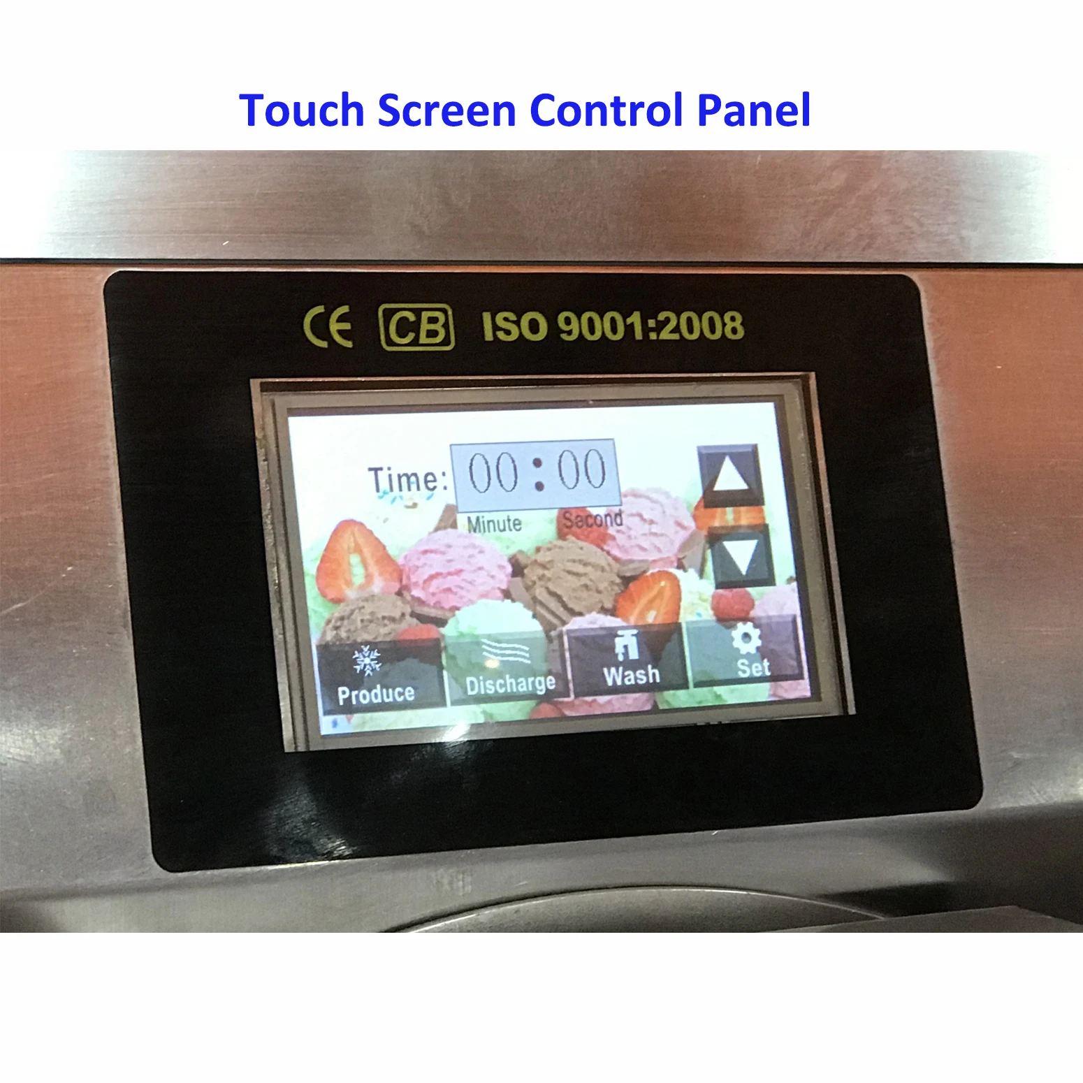 Массовое производство крупногабаритных машин для мороженого коммерческие жесткие машины ресторанов Бразильская морозильная камера Acai