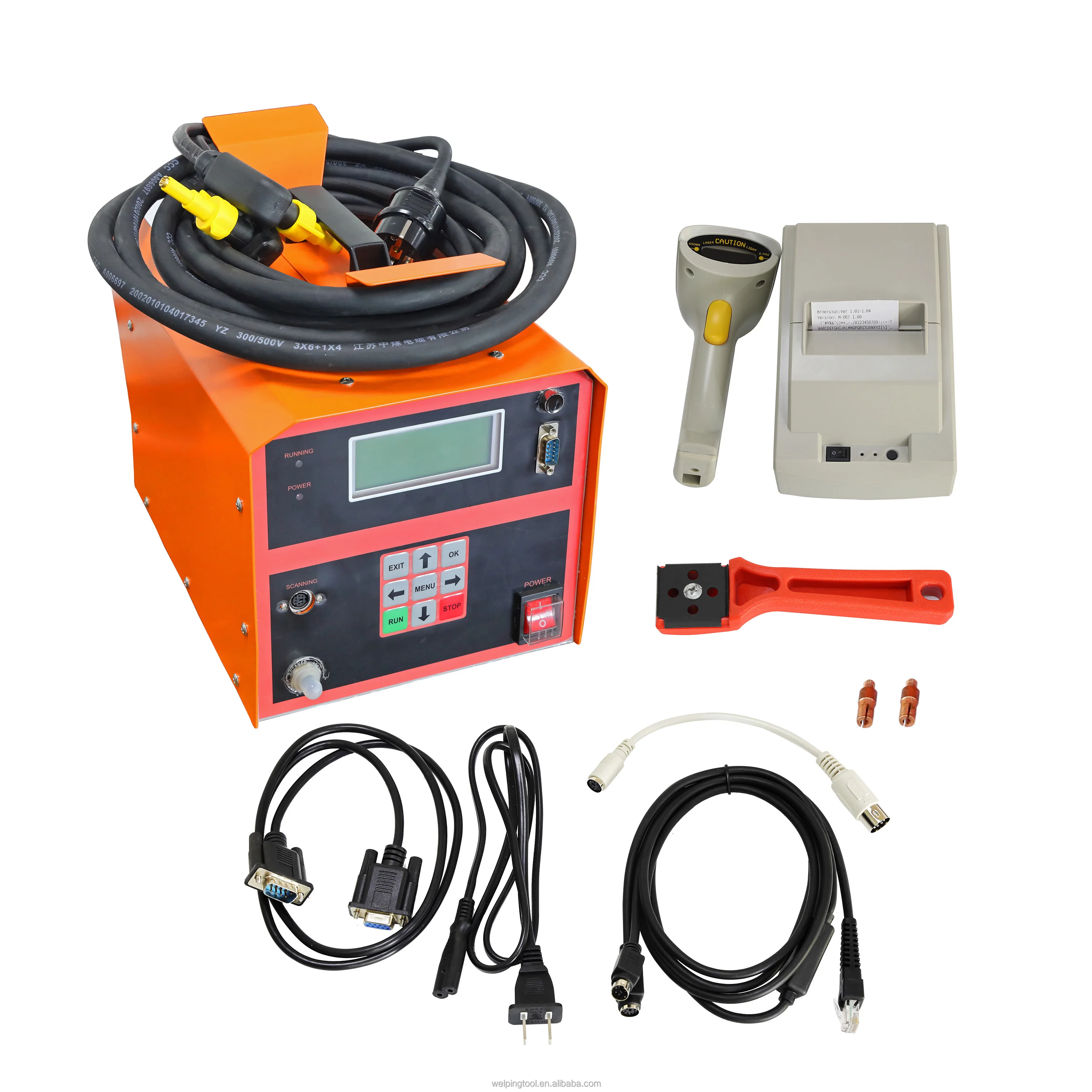 Electrofusion welding machine for PE pipes 20-200mm