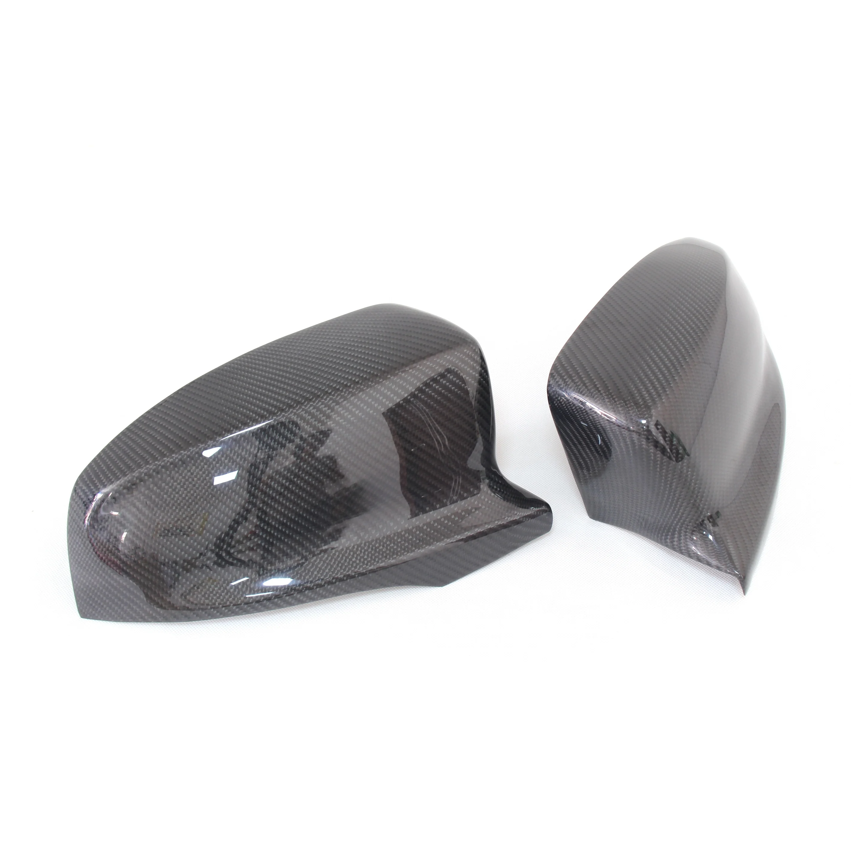 Add On Carbon Fiber Rear View Side Mirror Cover For BMW X5M E70 X6M E71 2008 - 2013