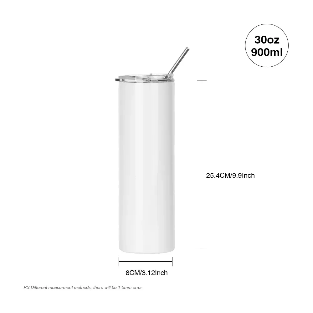 10 Pack Bulk Blank Sublimation Tumblers Herb & Spice Tools