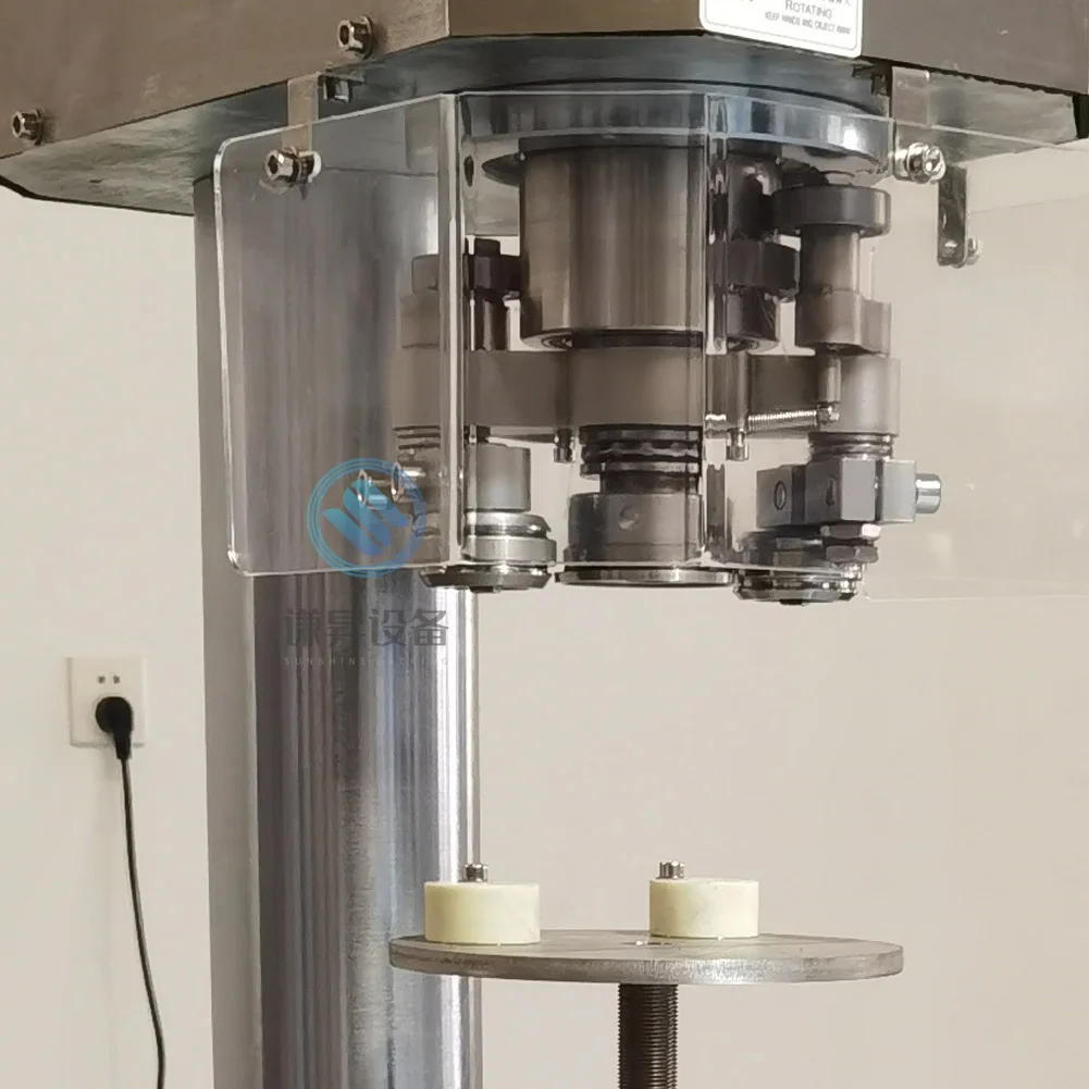 
Semi-Automatic can sealer / pet bottle sealing machine / beer tin can sealing machine 