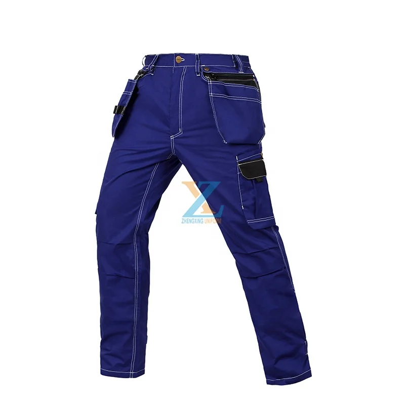 Engineer Grey Workwear Trouser men working cargo pants