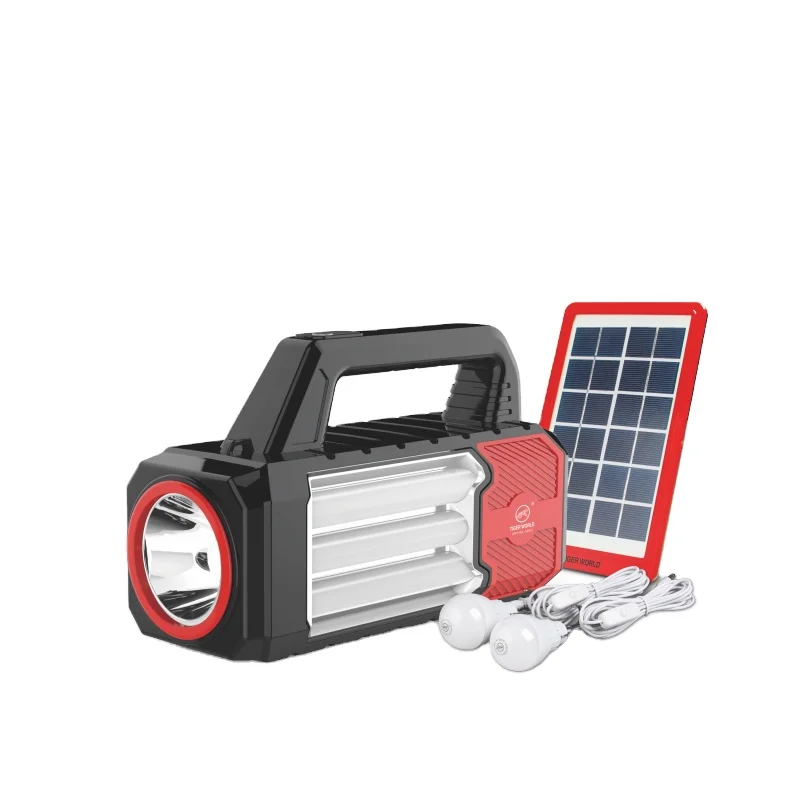 Search Lantern Lamp Panel Charger for Home Solar Lighting Kit with MP3