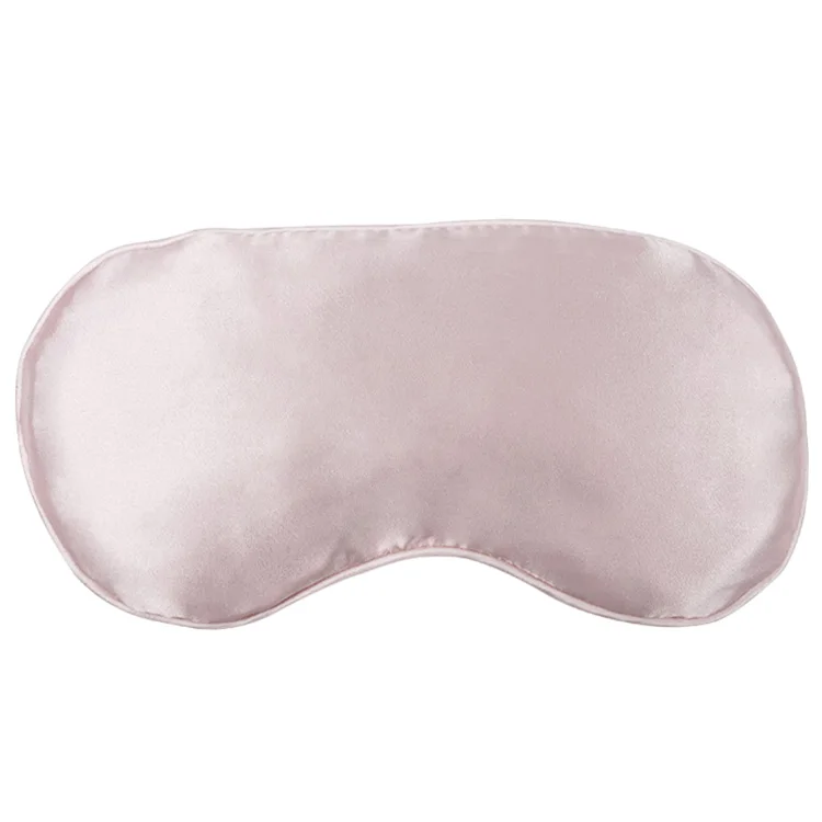 Customized Natural Fabric Lavender Satin Real Silk Sleeping Eye Pillow after Eye Surgery Dark Circles Puffy Eyes Relief