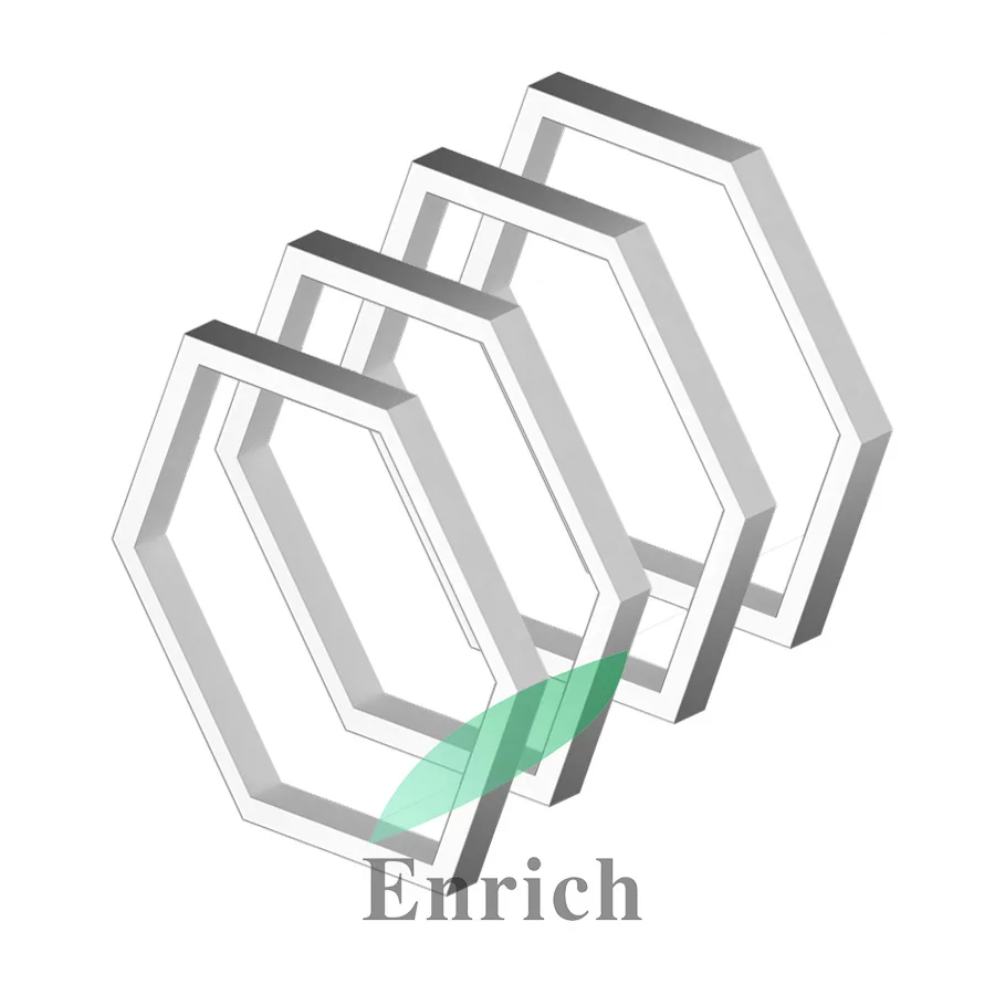 Aluminum Profile Hexagonal LED Linear Light with 600mm 900mm