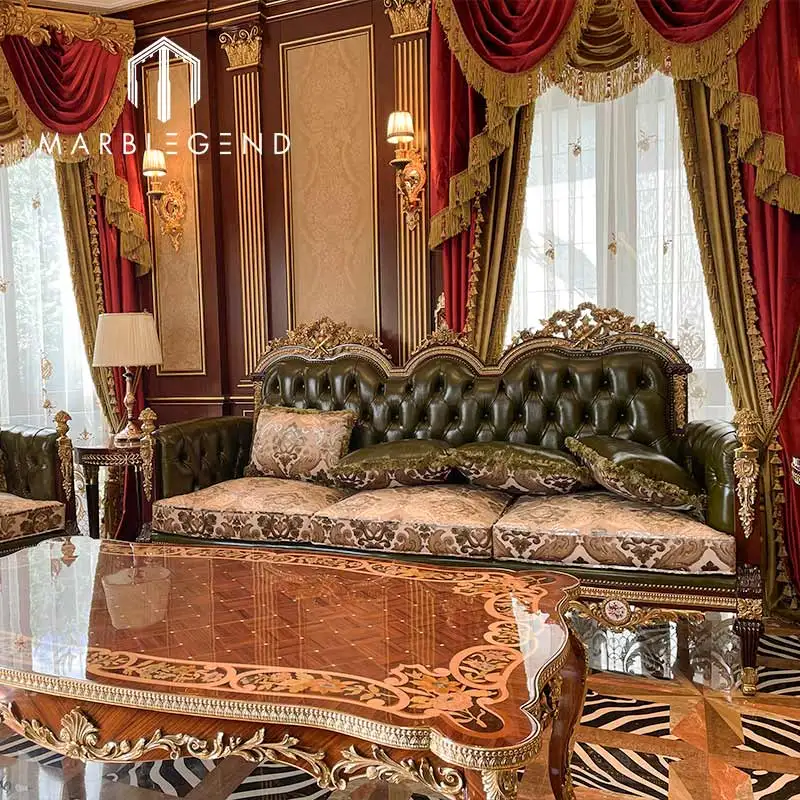 Деревянный круглый диван с резьбой, диван, мебель для гостиной, набор диванов, золотой стул, роскошный диван