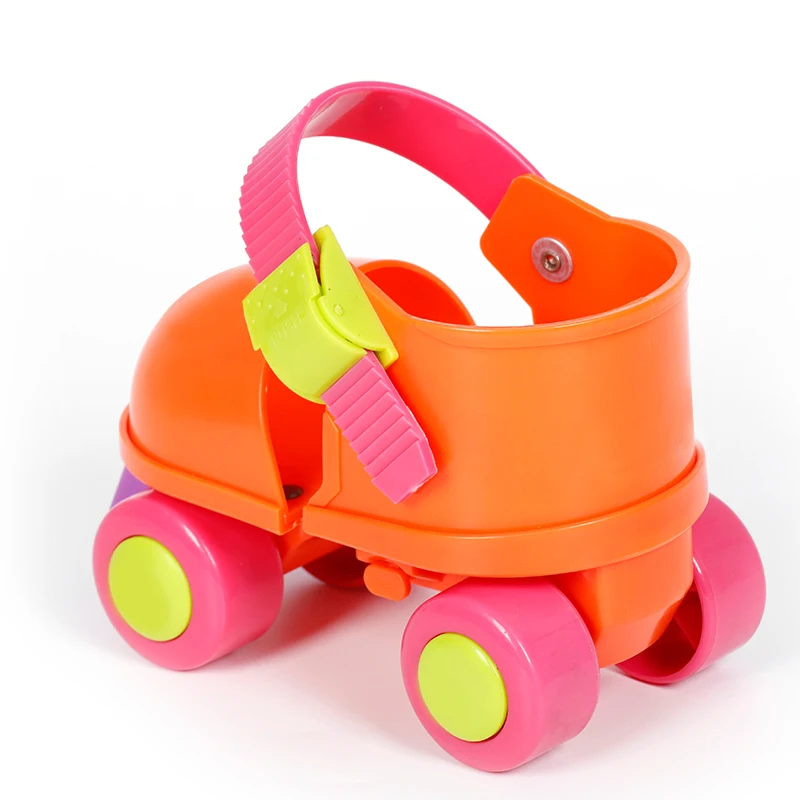 Customized Adjustable Sizes J6-J12 Kids Roller Skate Shoes Quad Skates for Children Age 3-6 Years 27.5*10*24 9506702000 HS-K009