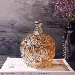 300ml Luxury Antique Style Double Wall Candle Holder Pink Color Candle Container Glass 3 Wick Candle Jar