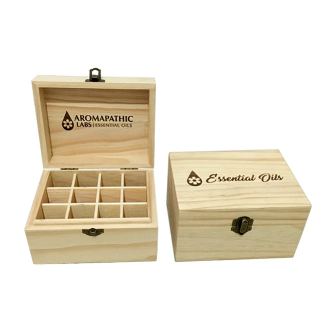 Eco-Friendly Wooden Essential Oil Box Manufacturers & Wholesalers Essential Oils Storage Display Carrying Cases and Accessories