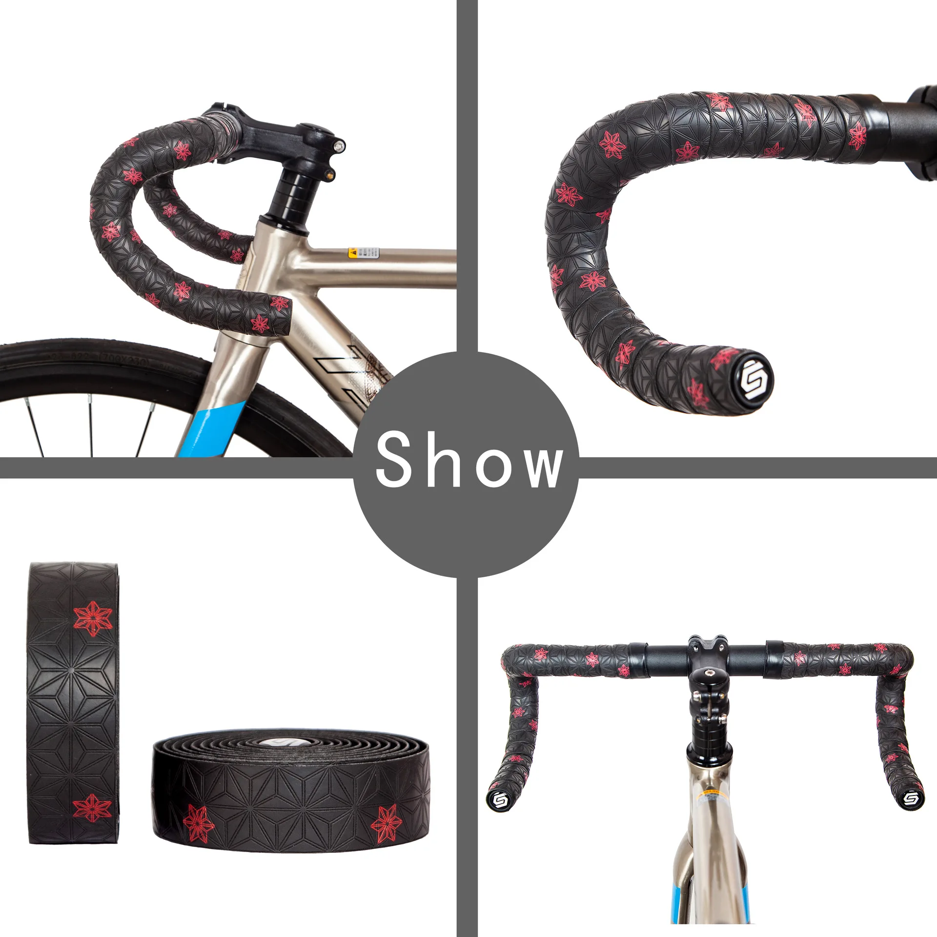 Bicycle handle Bar Tape Cycling Bike Bicycle Handlebar Tape Non-Slip Anti-Vibration bicycle handlebar grips & tape
