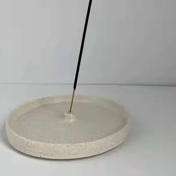 UOBOBO изготовленный на заказ керамический держатель конуса для благовоний подставка горящих пластин круглая оптовая продажа