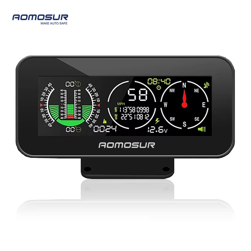 Китайский завод оптовая продажа угловой измеритель наклона автомобиля джип-Инклинометр для уличной парковки безопасность M60