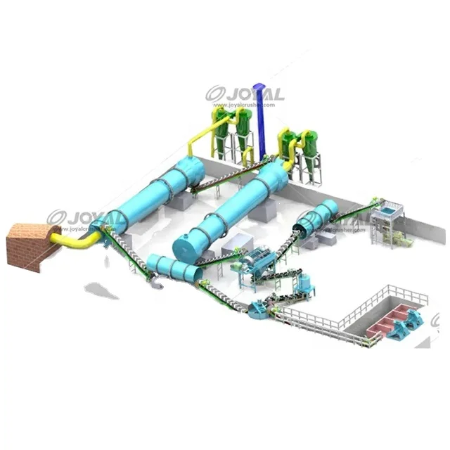 Joyal High Efficiency Bentonite Disc Granulator Making Machine, Fertilizer Disc Granulating Production Line