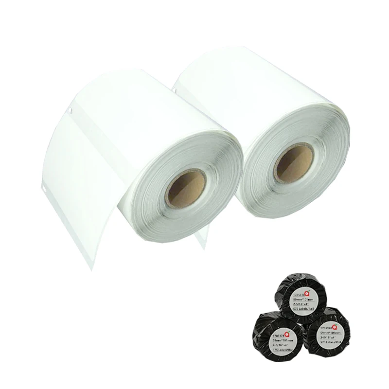 Изготовленная на заказ 59*101 4xl Dymo1785378 совместимая машина Dymo дешевая термоэтикетка принтер лента доставка упаковка этикетка бумага