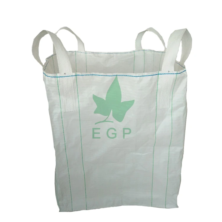 EGP Fibc Bulk Big Bag 500kg 1000kg 1500kg 1800kg U Panel pp Jumbo Bag for Powder with Liner Inner Inside Dimension