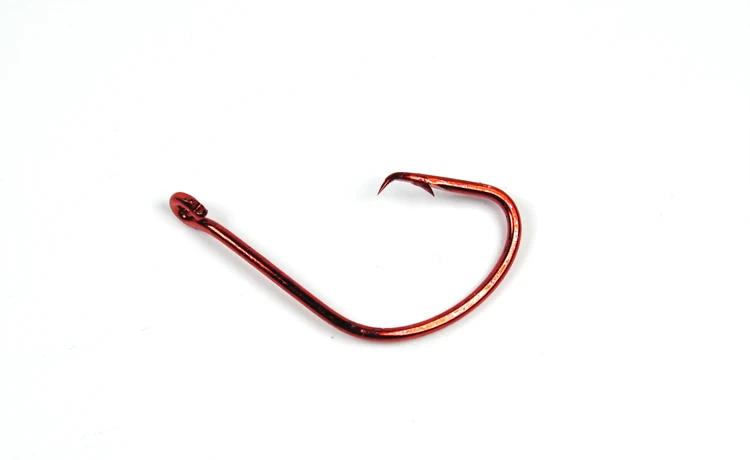 Fishing Hook 7381 Black Red Color Fishhooks Saltwater Sport Circle Fish Hooks Wholesale Price Fishing Tackle
