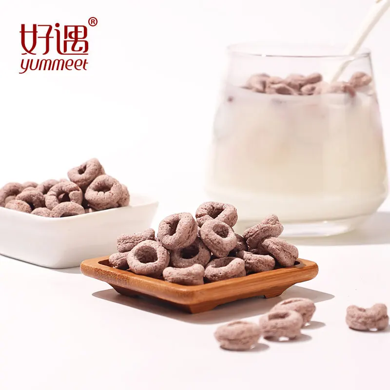 Yummeet grain products black oatmeal konjac Breakfast Cereal