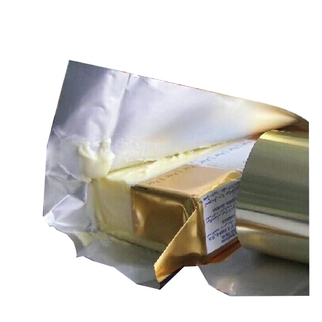 Promotion Printed Butter Packaging Aluminum Foil Laminated Greaseproof Paper
