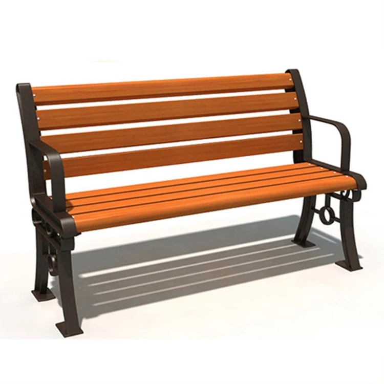 BH14805 Top Sale Security Outdoor Bench Wooden Park Leisure Chair