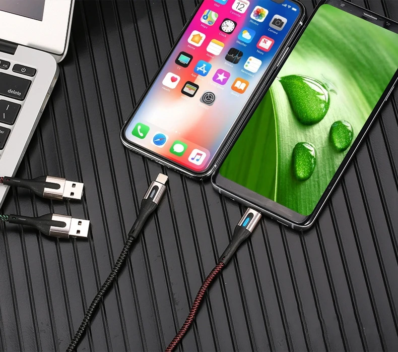 USB C кабель для быстрой зарядки и передачи данных 3A Xiaomi Type-C зарядный мобильного телефона Samsung Galaxy S9 S8