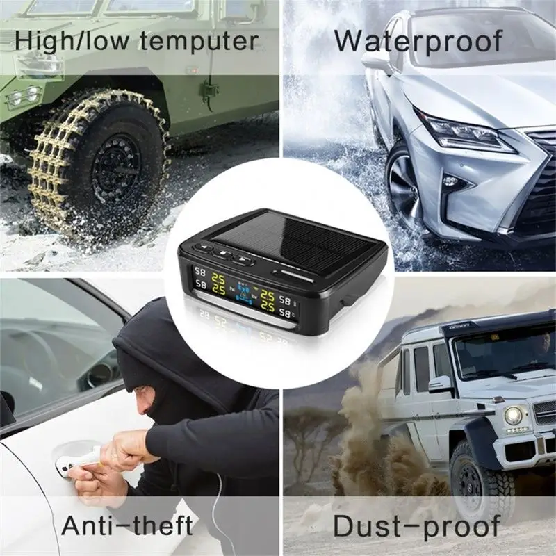 SPY wireless solar power car premium TPMS