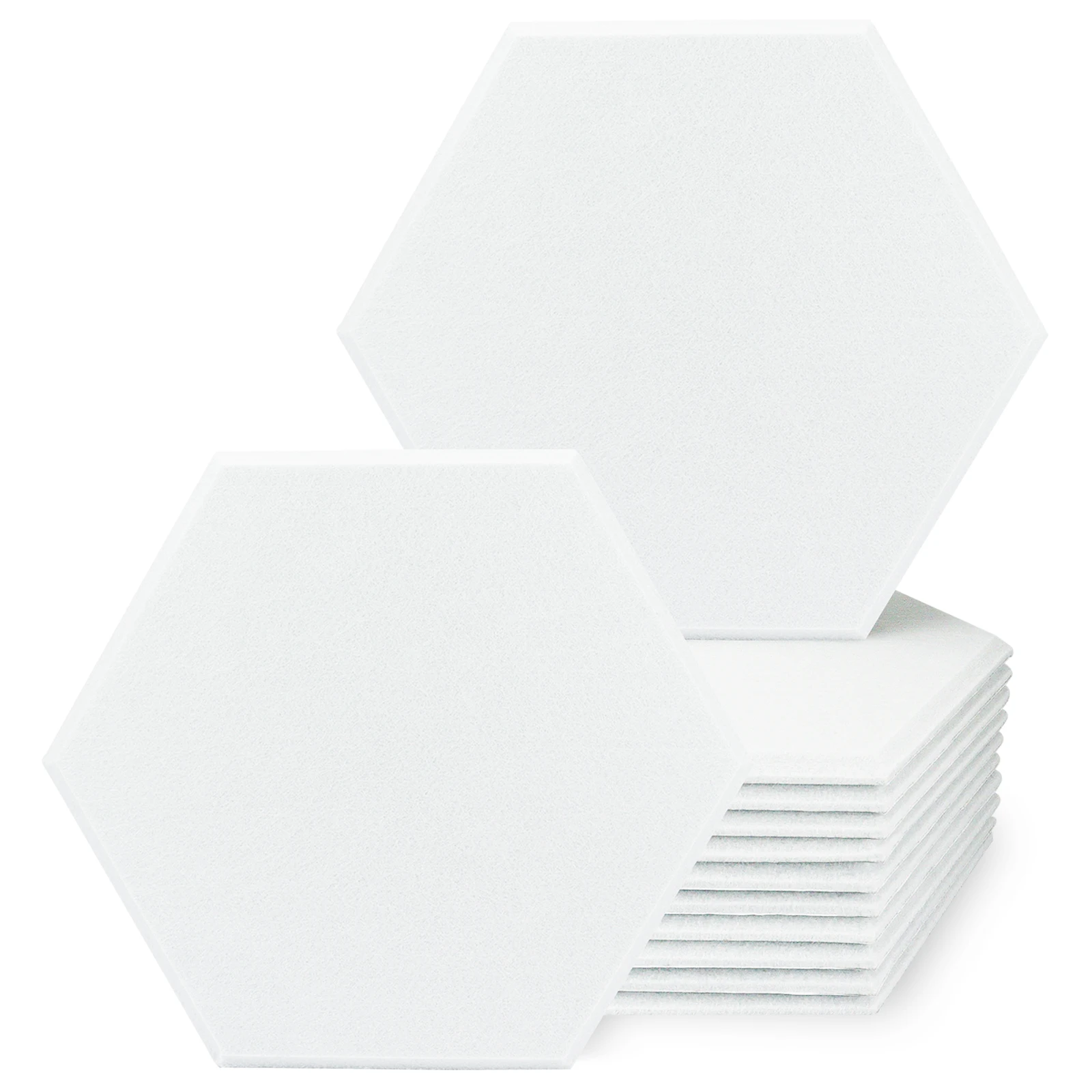 Утолщенной акустическая панель самоклеящаяся-звукопоглотитель шестиугольная со скошенным краем